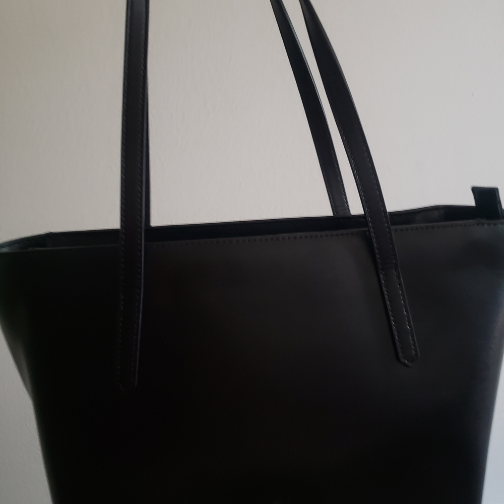Elegant Black Tote Bag
